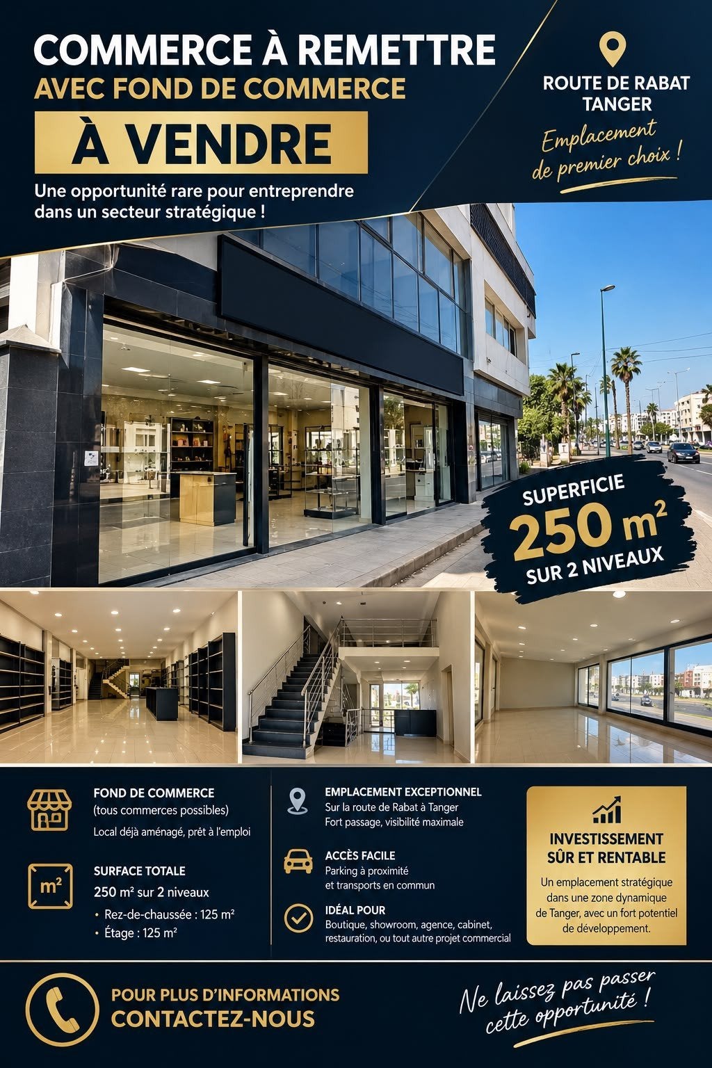commerce à remettre