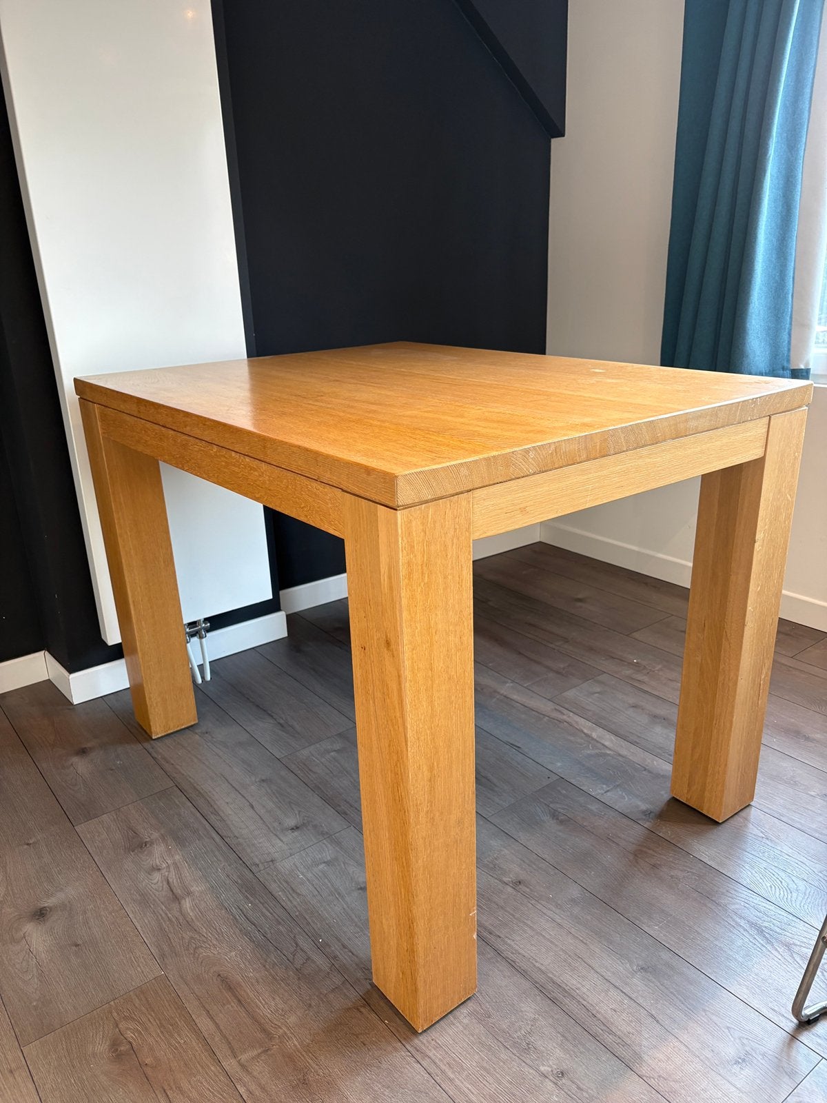 Hoge tafel, Ophalen, Gebruikt, Eikenhout, Vier personen