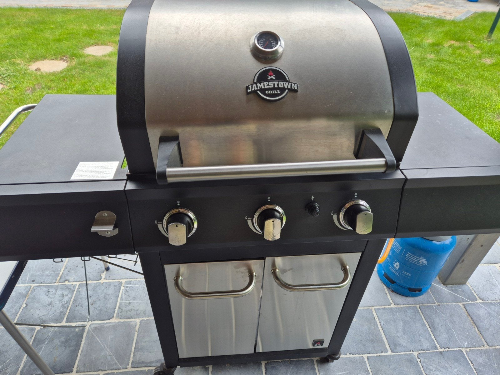 Jamestown gasbbq in ZEER goede staat., Tuin en Terras, Gasbarbecues, Ophalen