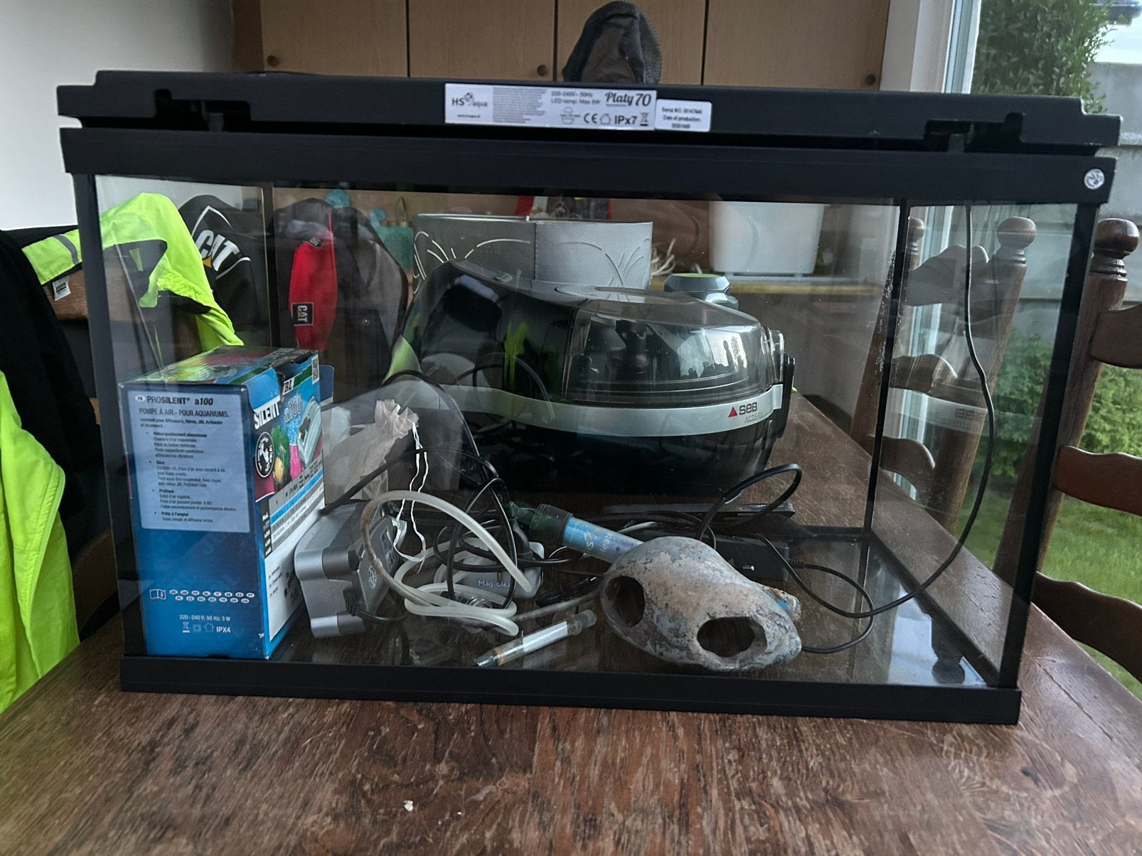 Aquarium, Animaux & Accessoires, Enlèvement, Chauffage, Utilisé, HS Aqua