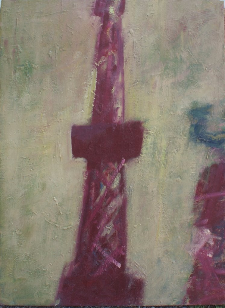Marc Demeester (1960): Abstractie 2015 (O/D, 60 x 80 cm), Enlèvement ou Envoi, Signé, Peinture à l'huile