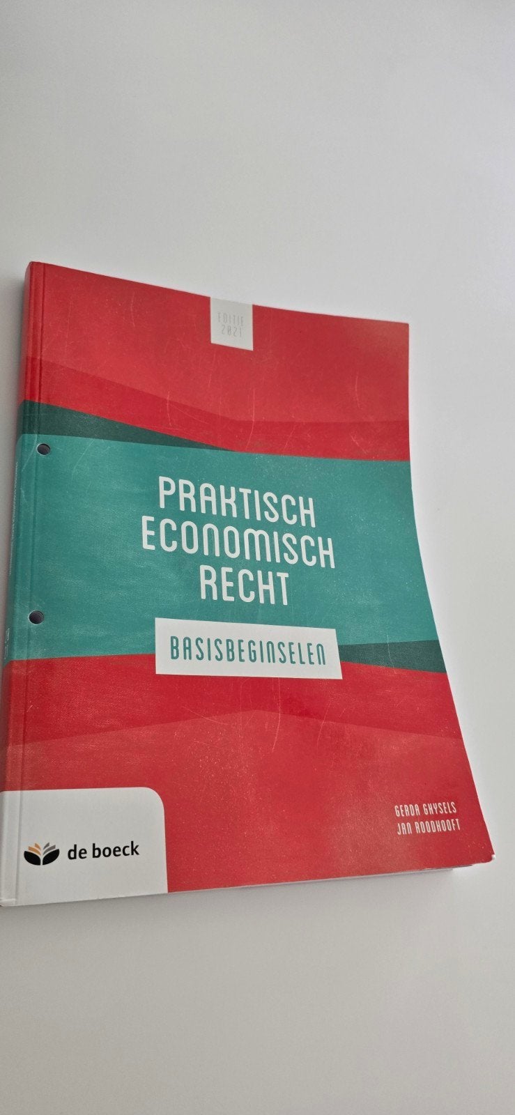 Praktisch economisch recht basisbeginselen 2021, Boeken, Ophalen of Verzenden, Nederlands