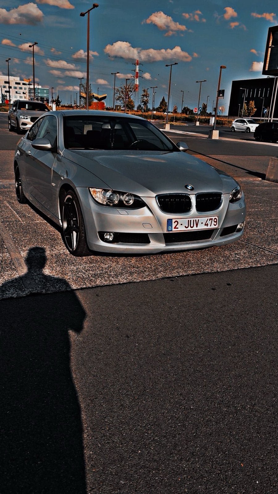 E92 320i ruilen voor  e30 - e36 - e46, Auto's, BMW, Zwart, Handgeschakeld, Particulier, Zilver of Grijs