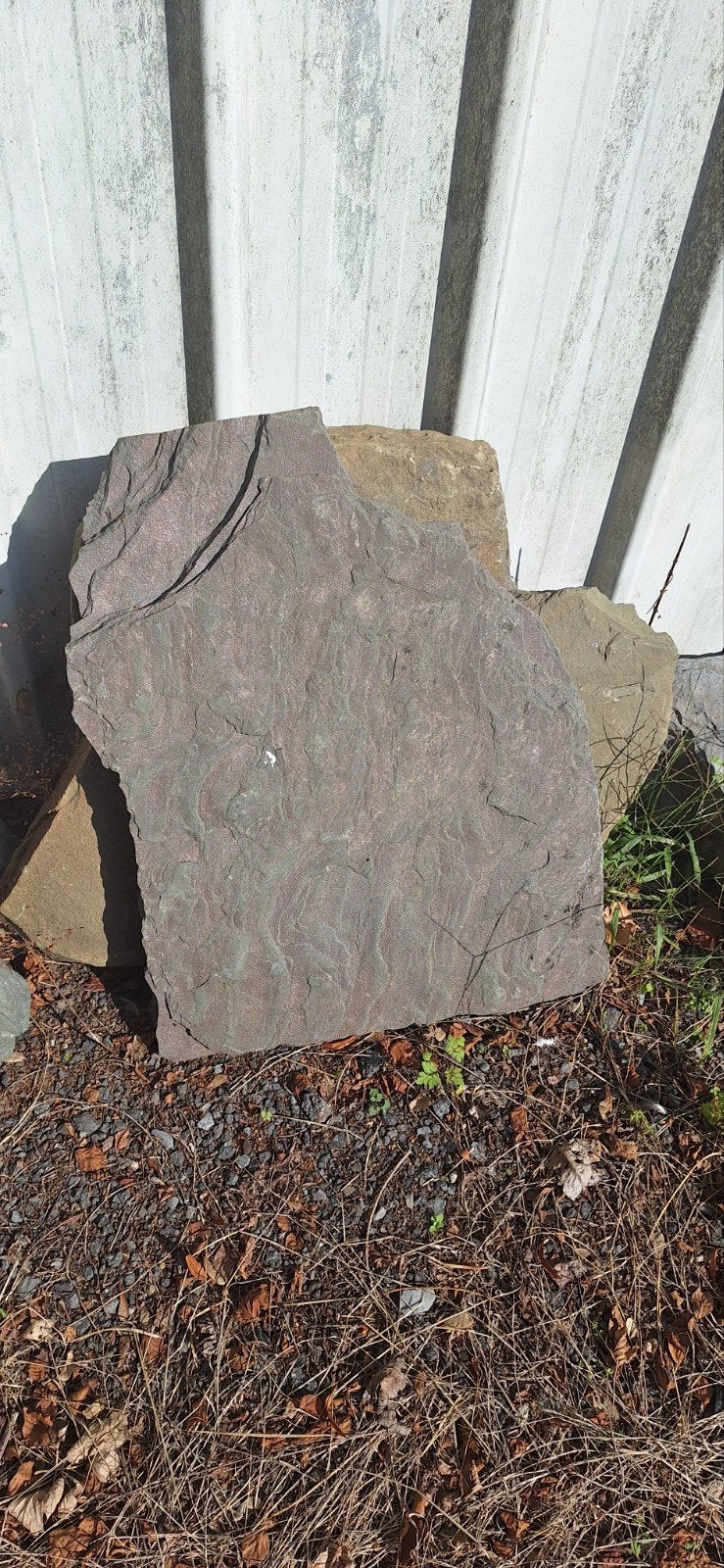 flagstone leiesteen 10 stenen, Ophalen
