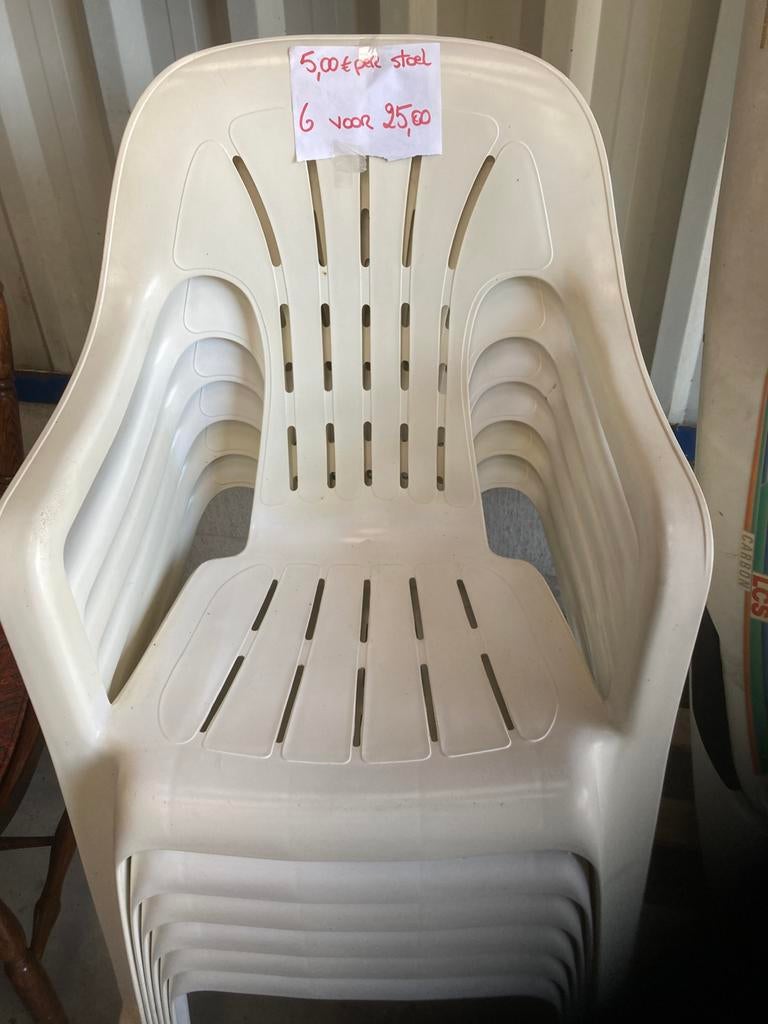 Stoelen, Enlèvement, Comme neuf, Plastique