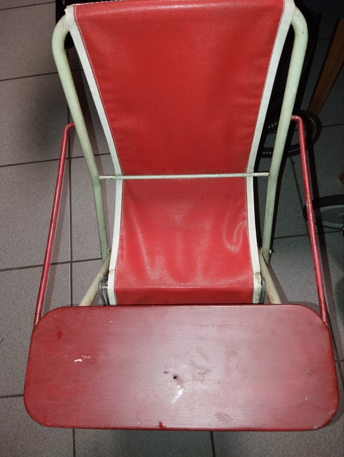 Vintage Torck Kinderstoeltje Jaren '60 – Inklapbare Camping-, Ophalen