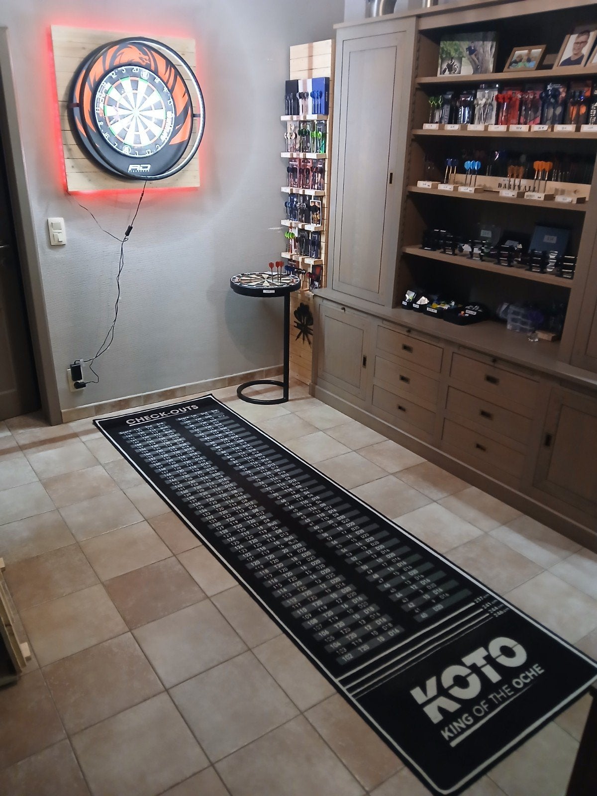 Dartsmat, Sport en Fitness, Darts, Ophalen