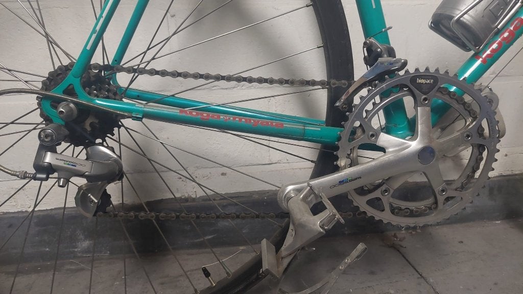 Vélo course vintage Koga Miyata sur Braine-l'Alleud, Vélos & Vélomoteurs, 10 à 15 vitesses, Frein sur jante, Acier, Enlèvement