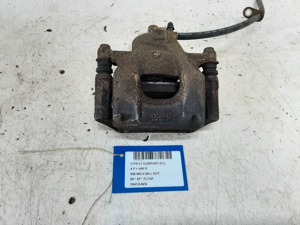 ETRIER DE FREIN AVANT GAUCHE Citroën C1 (01-2005/09-2014), Autos : Pièces & Accessoires, Utilisé, Citroën