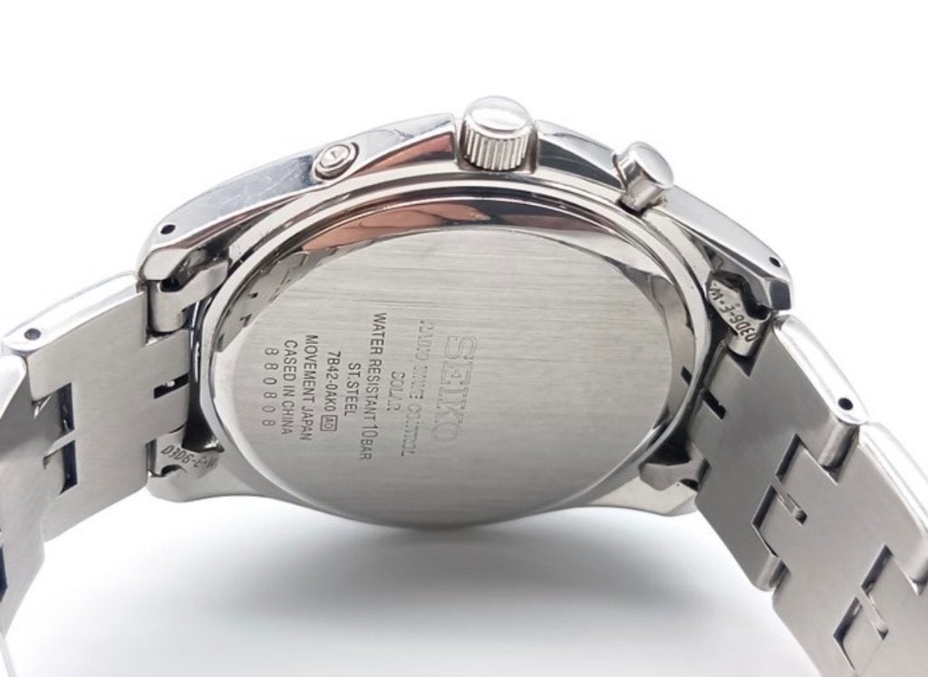 Montre Seiko Radio control solar, Handtassen en Accessoires, Horloges | Heren, Gebruikt, Staal, Polshorloge, Ophalen of Verzenden