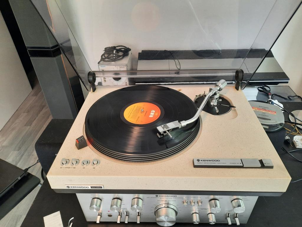 KENWOOD KD-550 platenspeler in zeer goede staat., Audio, Tv en Foto, Platenspelers, Ophalen, Zo goed als nieuw, Platenspeler