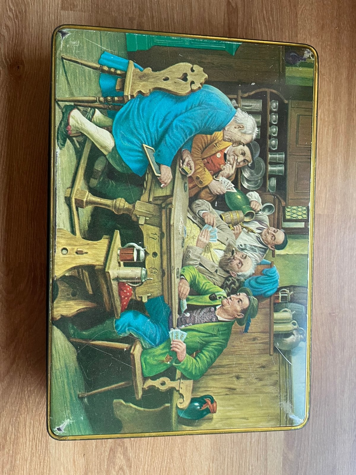 Doos van debeukelaer, Collections, Boîte en métal, Enlèvement, Utilisé, Biscotte, Autres marques