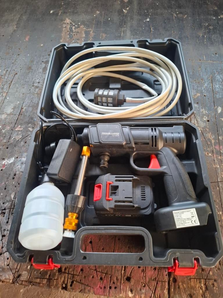 Hoogdruk reiniger, Enlèvement