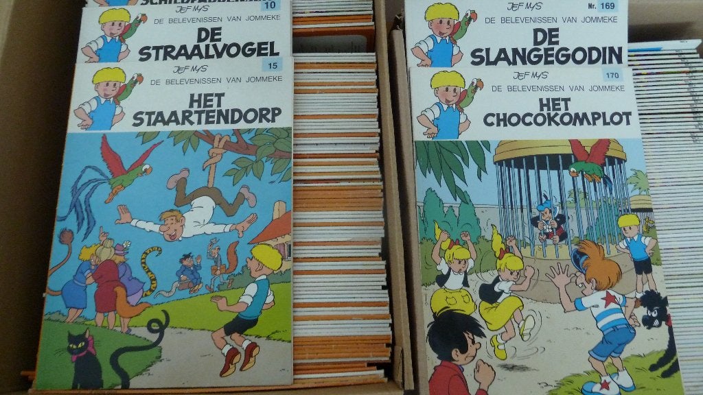 Jommeke strips, Meerdere stripboeken, Ophalen, Zo goed als nieuw, Jef Nys.