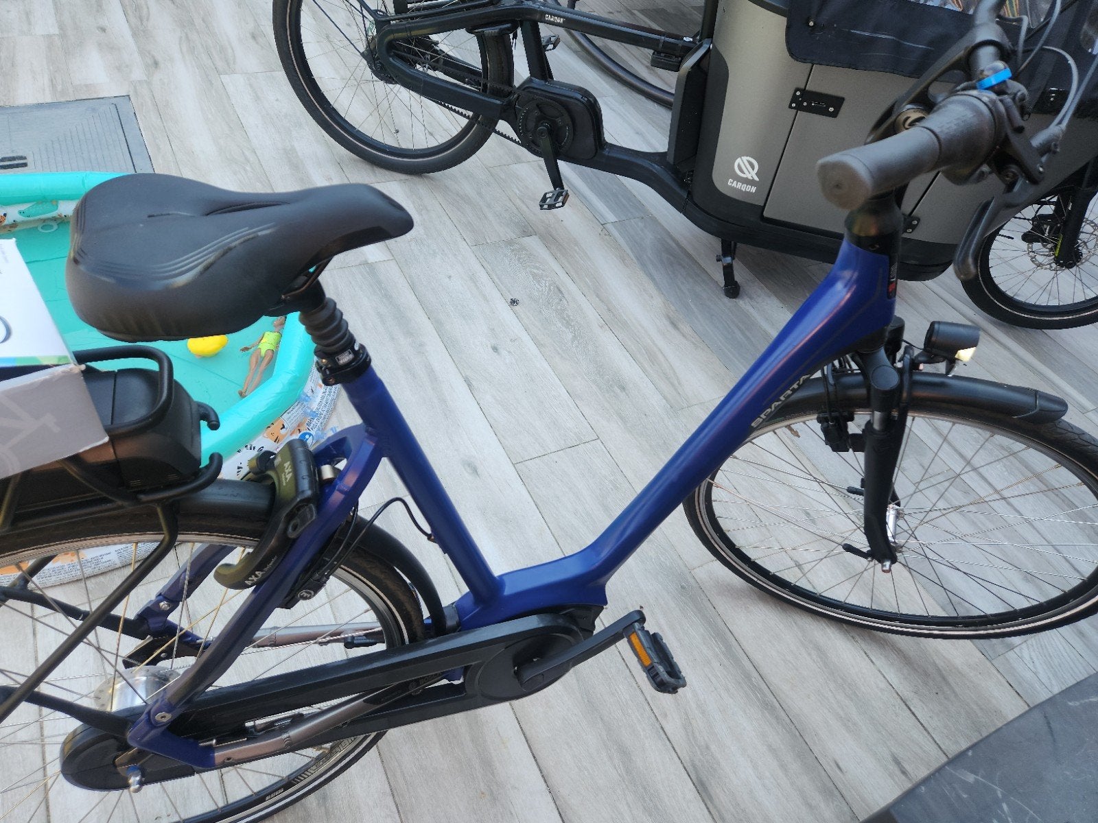 electrische fiets bosch motor, Ophalen