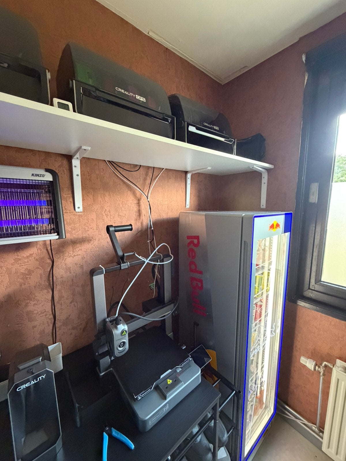 Creality Hi + 2 CFS Voeders Maniakaal Onderhouden & Extra's, Computers en Software, Ophalen, Ingebouwde Wi-Fi, Zo goed als nieuw