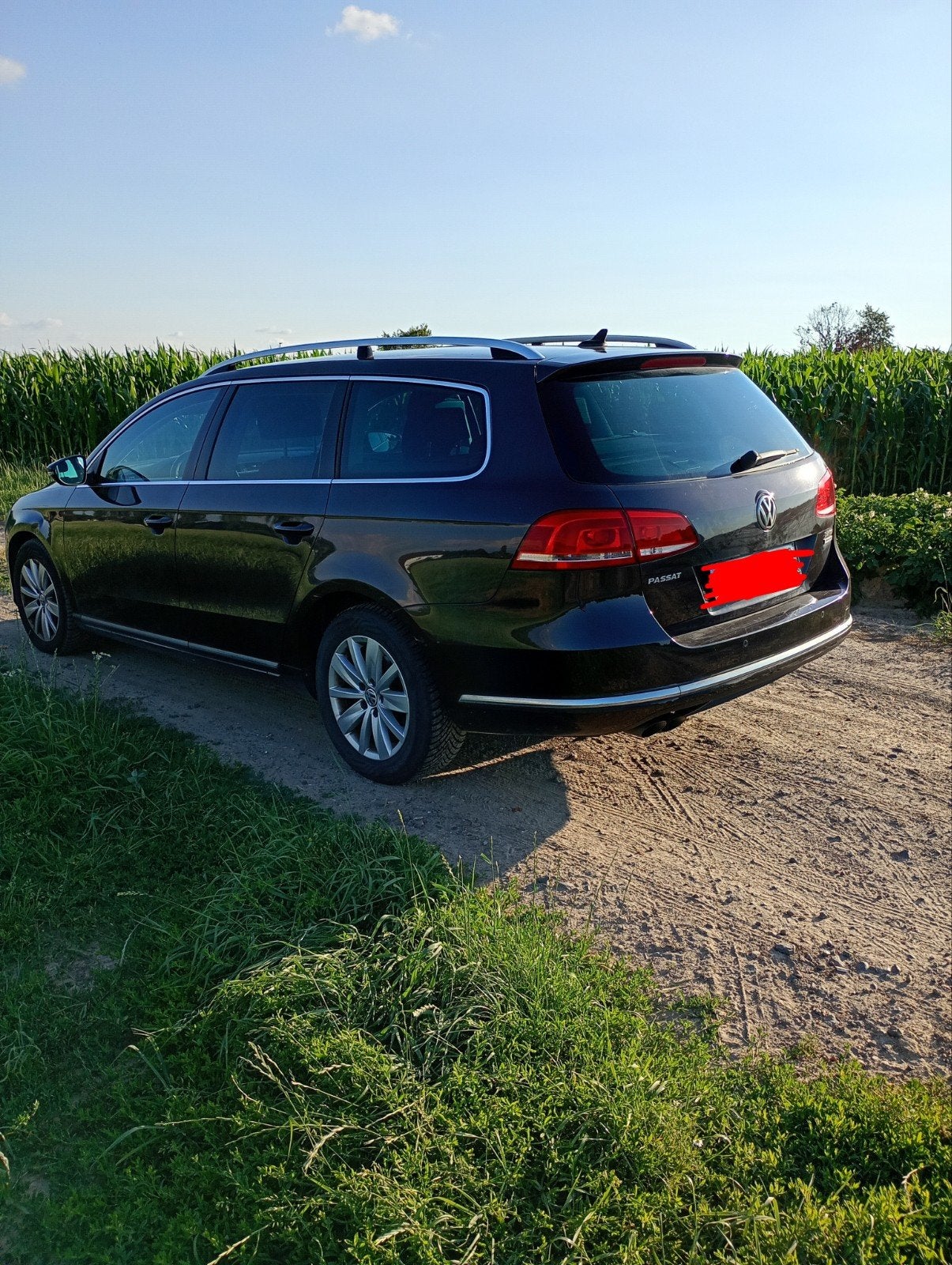 Volkswagen Passat in  goede staat, Auto's, Voorwielaandrijving, Euro 5, Stof, Zwart