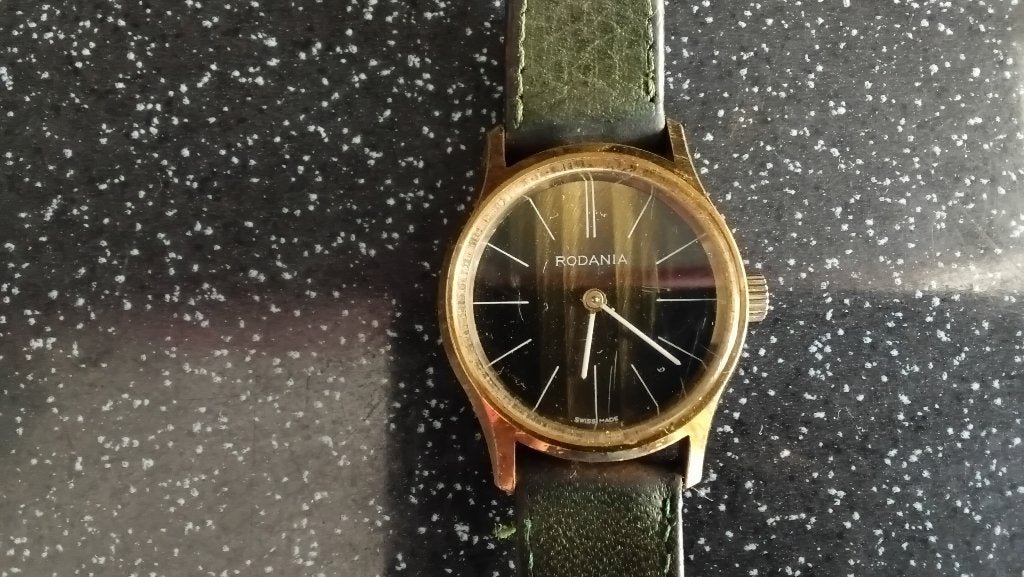 Damesuurwerk, Handtassen en Accessoires, Horloges | Dames, Polshorloge, Ophalen, Overige merken, Leer