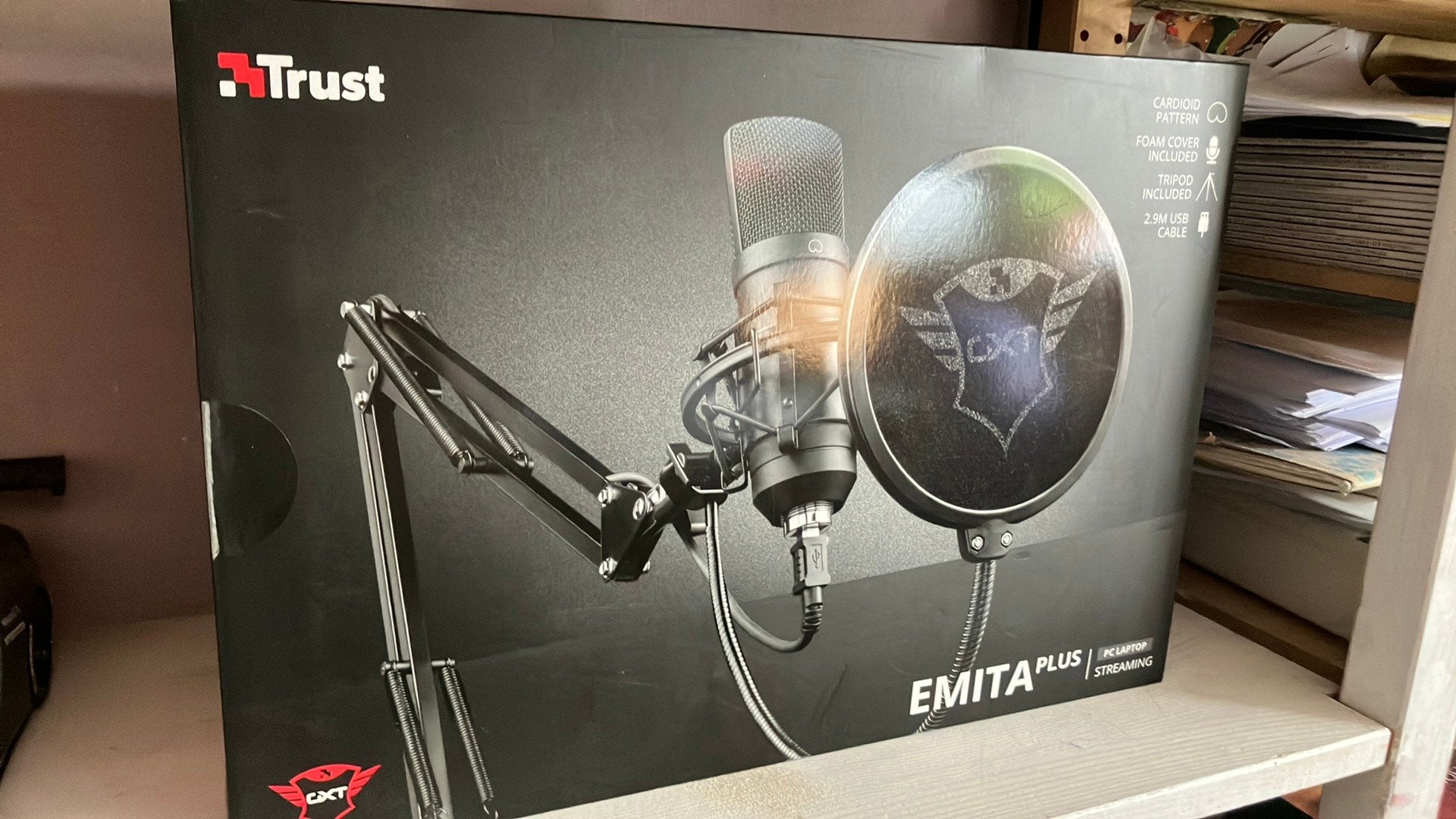 GXT 252 + emita plus streaming microfoon, Muziek en Instrumenten, Microfoons, Ophalen, Gebruikt, Overige typen