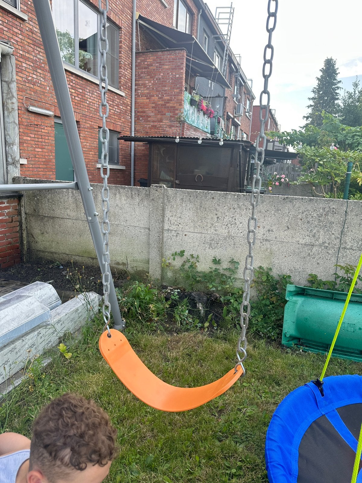schommelzitje met kettingen, Kinderen en Baby's, Ophalen, Zo goed als nieuw