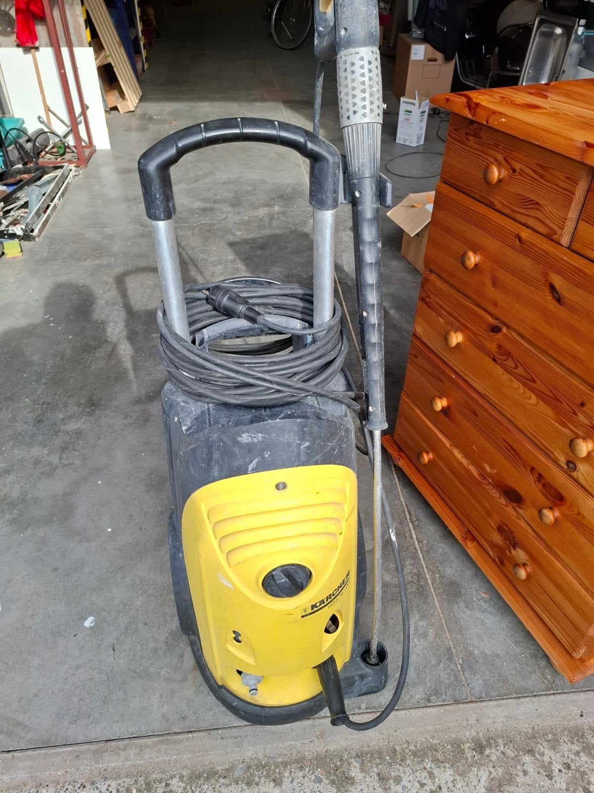 Karcher hogedrukreiniger 160 bar, na te zien, Ophalen, Gebruikt, Kärcher, Met regelbare waterdruk