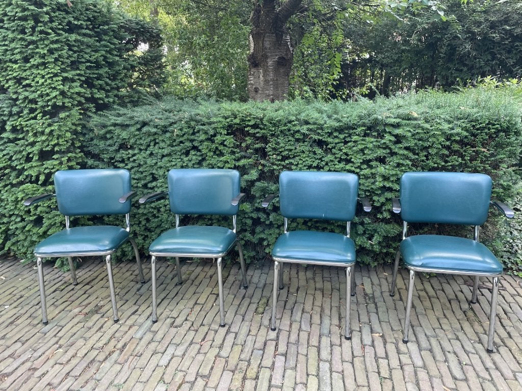 vintage stoelen seventies, Huis en Inrichting, Ophalen, Gebruikt