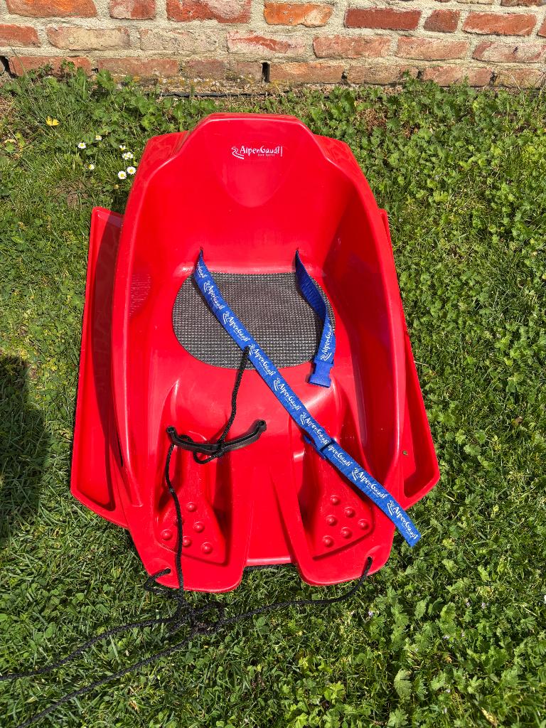 Slee peuter, Kinderen en Baby's, Speelgoed | Buiten | Sleeën, Ophalen, Rugleuning, Gebruikt, Kunststof