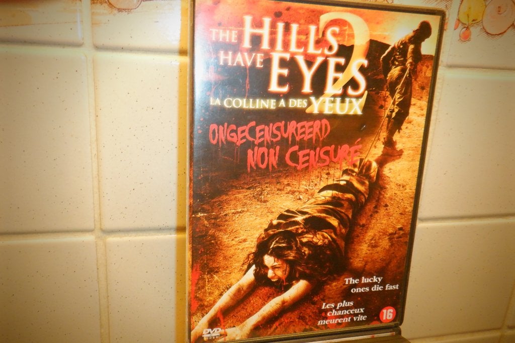 DVD The Hills Have Eyes 2.Ongecensureerd!, Cd's en Dvd's, Dvd's | Horror, Ophalen of Verzenden, Zo goed als nieuw, Extra's, Nederlands