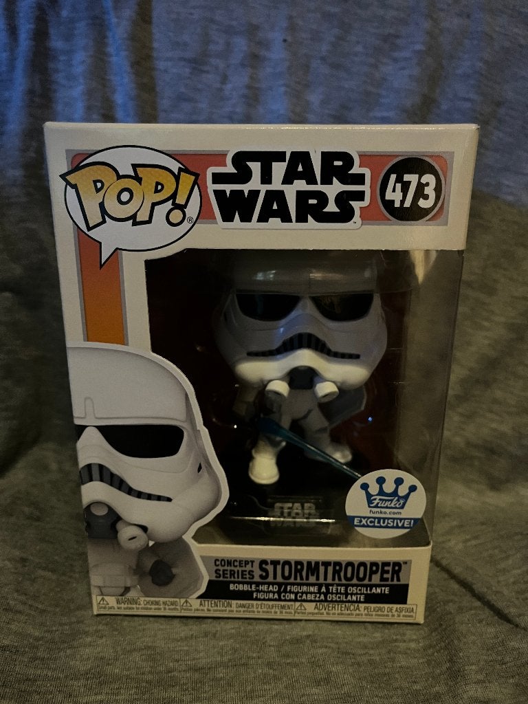 15. Funko Pop! Star Wars - Stormtrooper #473, Verzamelen, Ophalen of Verzenden, Zo goed als nieuw, Beeldje of Buste