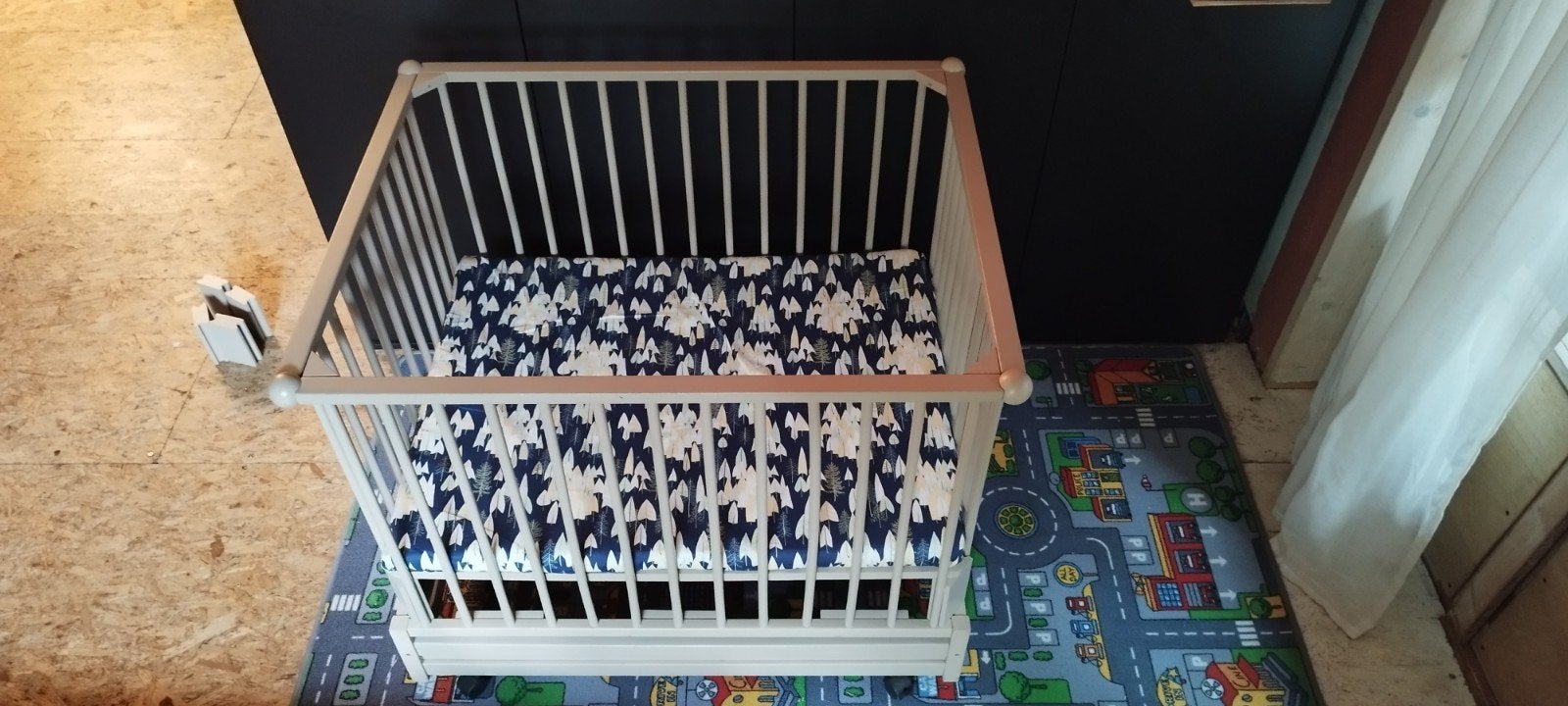 parc bebe pliable avec fin matelas, Enfants & Bébés, Enlèvement, Utilisé, Rectangulaire, Réglable en hauteur