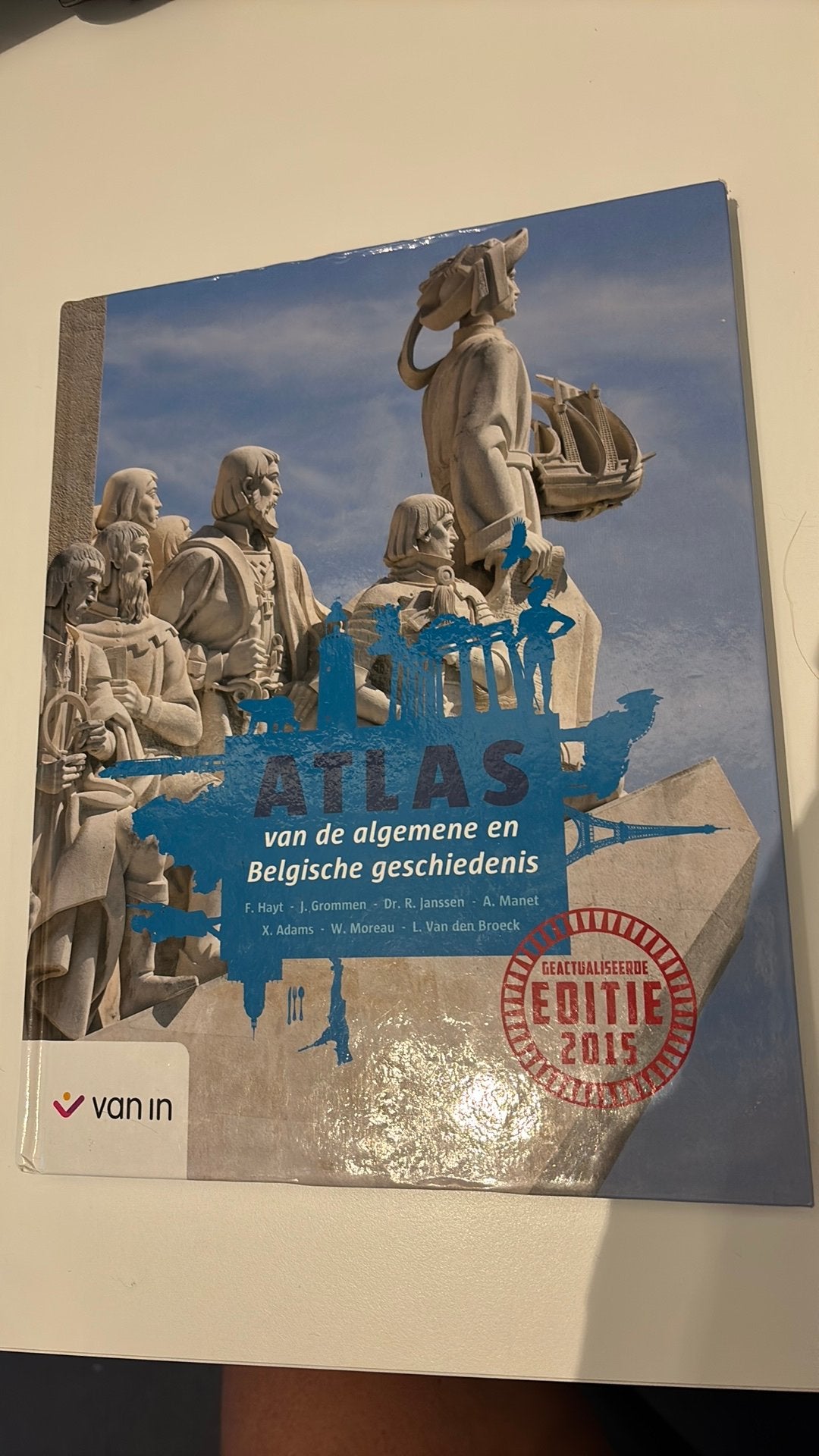 Atlas van de algemene en Belgische geschiedenis editie 2015, Enlèvement, Comme neuf, Histoire