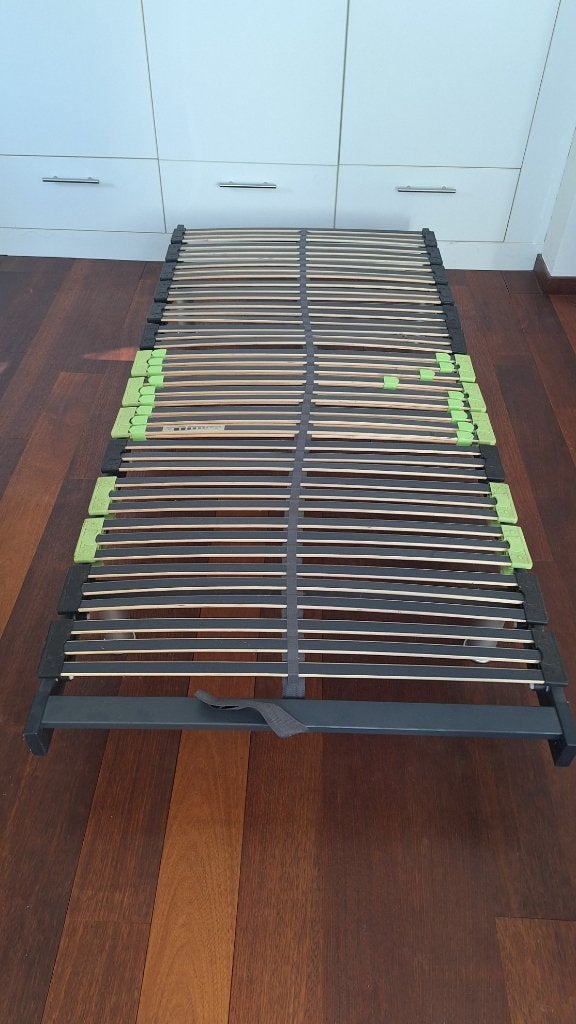 Lattoflex beddebodem op poten, Ophalen, Gebruikt, 90 cm, Eenpersoons