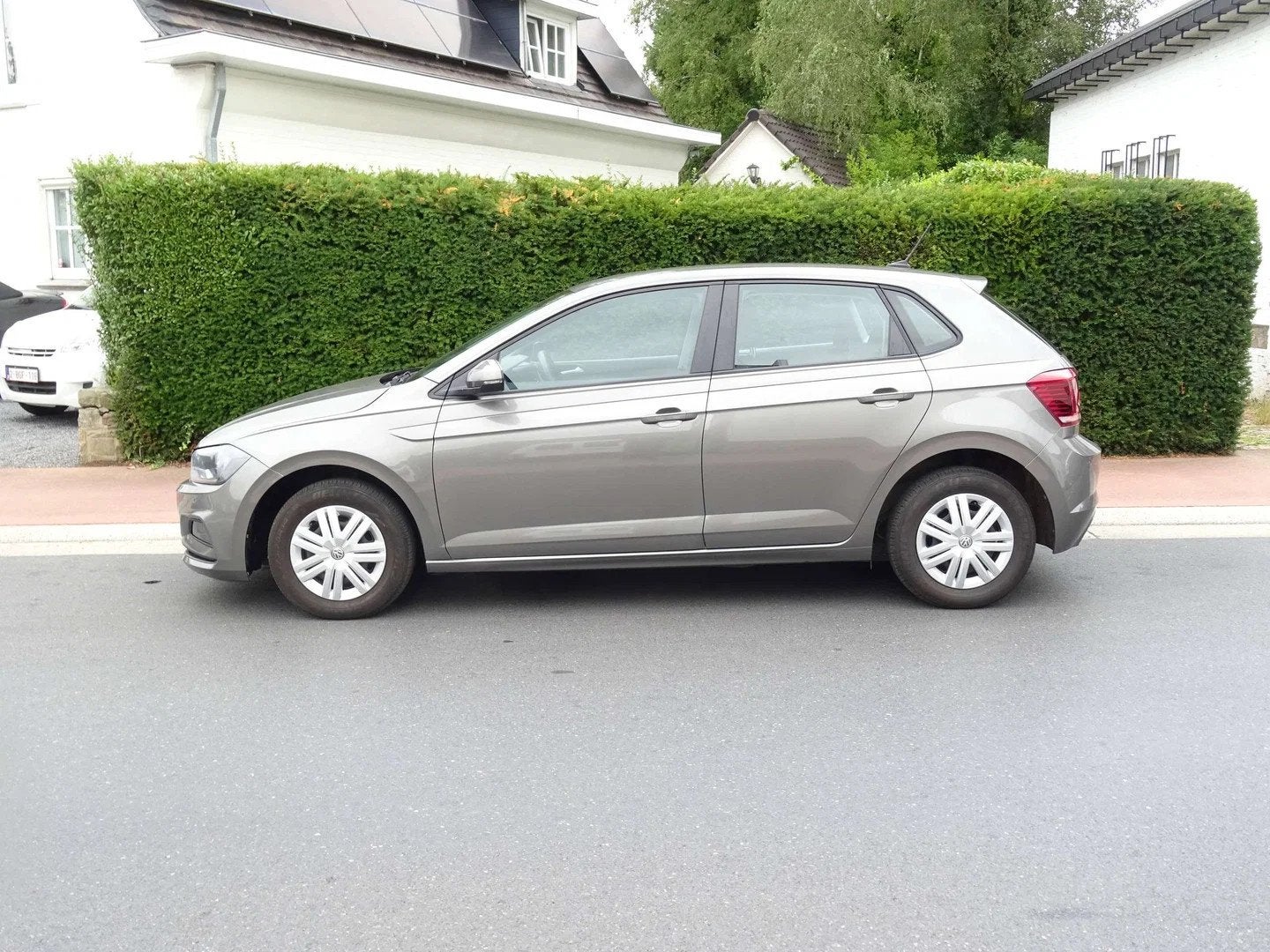 Volkswagen Polo Polo 1.0i Trendline (bj 2019), Auto's, Stof, Gebruikt, 48 kW, Bedrijf