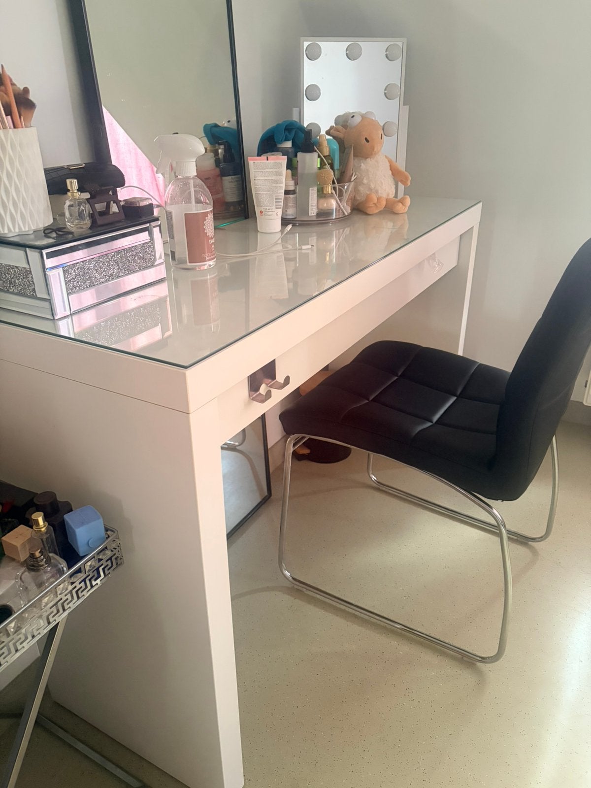 Makeup tafel, Huis en Inrichting, Ophalen, Zo goed als nieuw