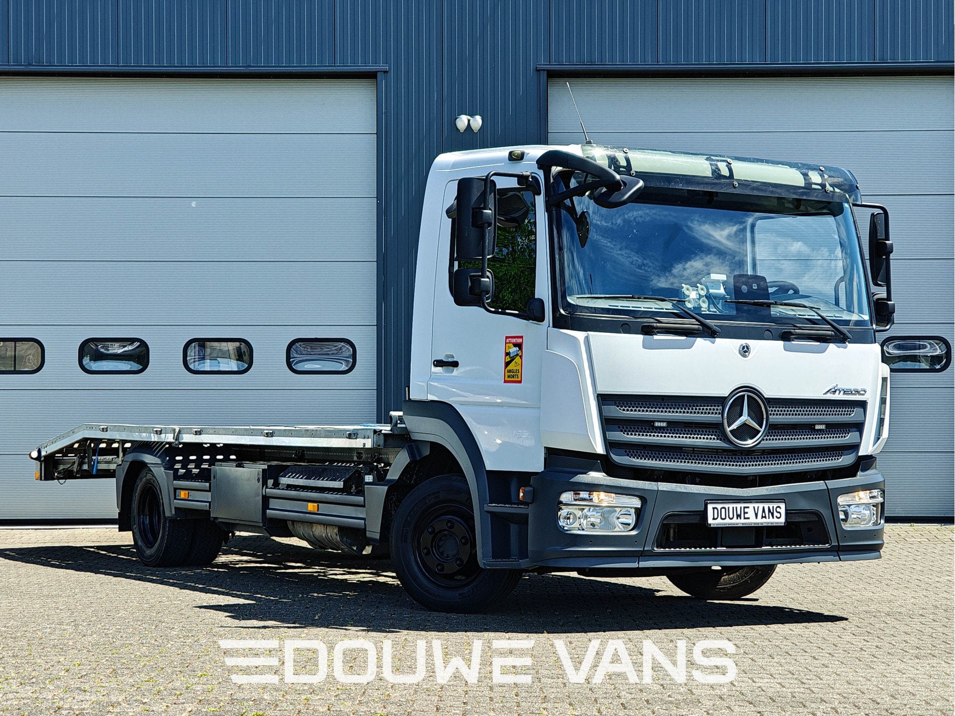 Mercedes-Benz Atego Atego Autotransporter 816 Euro 6 Aut Lie, Auto's, Vrachtwagens, Automaat, Euro 6, Wit, Mercedes-Benz