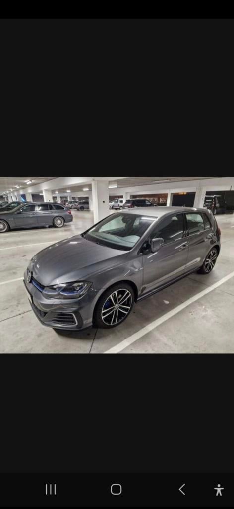 VW Golf 7.5 GTE 1.4 Virtual-Plug In Hybride 204Pk DSG 18" V, Auto's, Grijs, Onderhoudsboekje, Te koop, Golf