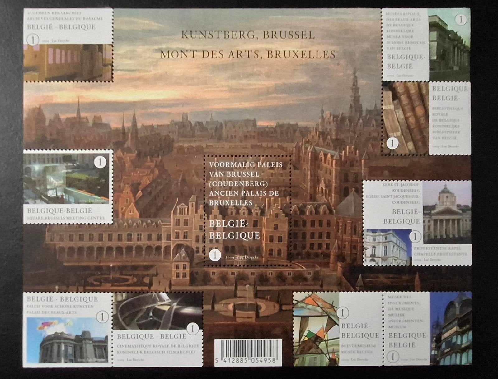 België: OBP 3941/50-BL171 ** Kunstberg 2009., Ophalen of Verzenden, Zonder stempel, Postfris, Postfris