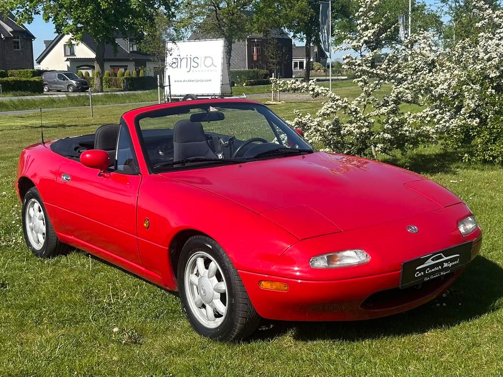 Mazda MX5 NA 1.8i, Autos, Rouge, Achat, Entreprise, Noir