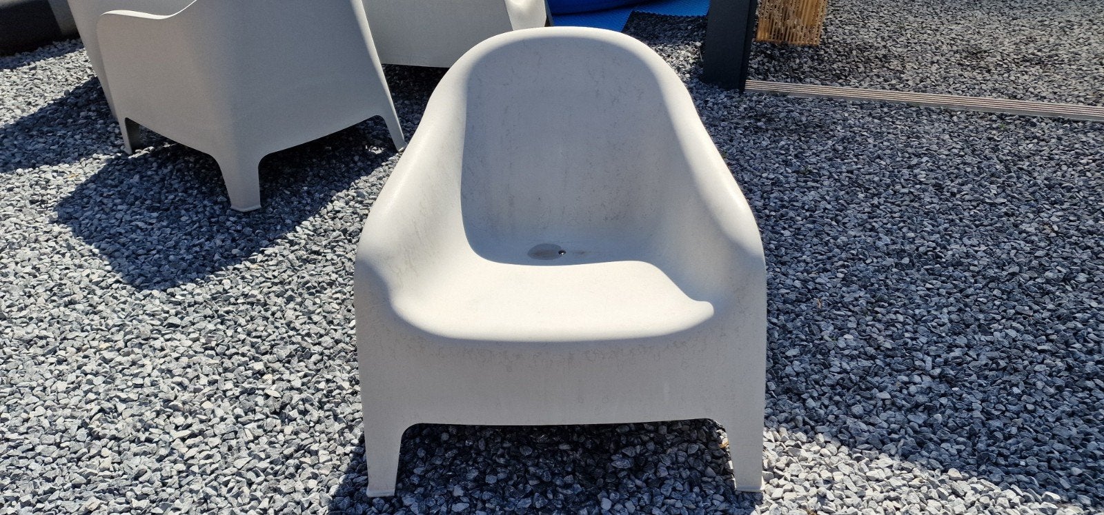 4 heerlijke stoelen  chillen, Tuin en Terras, Ophalen, Gebruikt, Kunststof