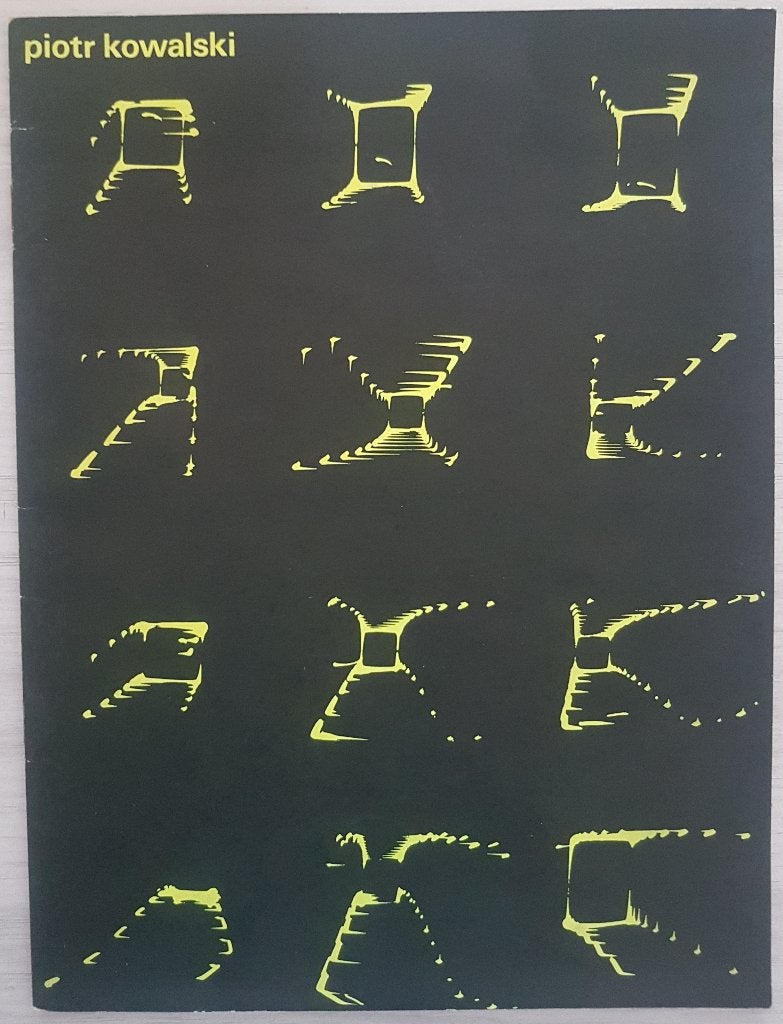 Piotr Kowalski - Stedelijk Museum Amsterdam - 1970, Ophalen of Verzenden, Zo goed als nieuw, E. de Wilde