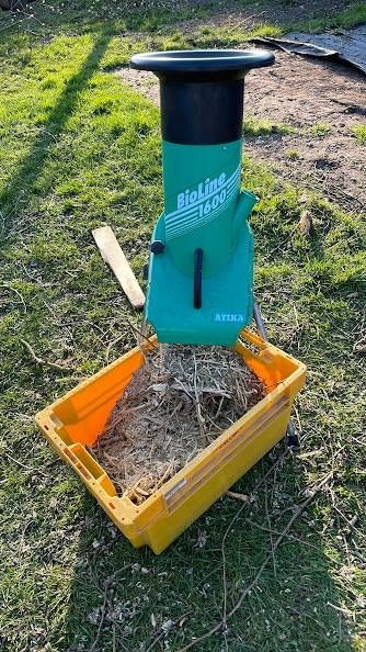 Atika BioLine 1600 elektrische tuinhakselaar, Ophalen, Gebruikt, Elektrisch, Atika