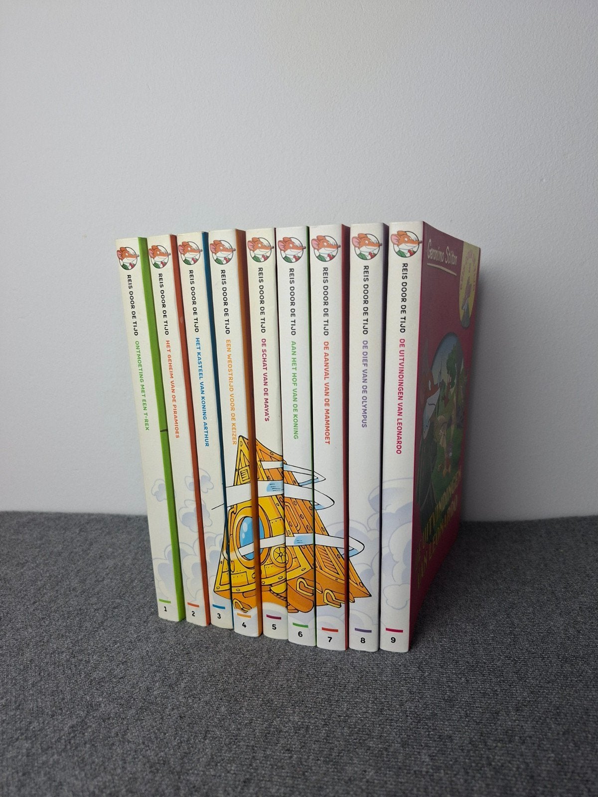 Reis door de Tijd 1-9 - Geronimo Stilton, Ophalen, Gelezen