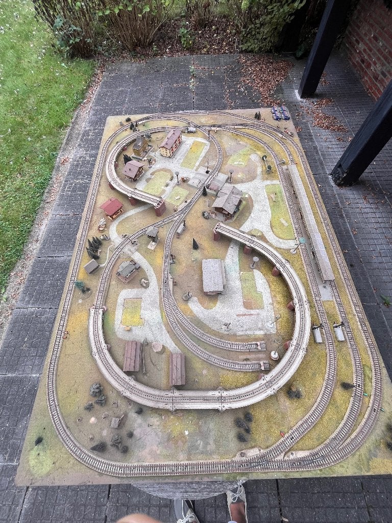 Märklin HO vintage treintafel M-rails, Hobby & Loisirs créatifs, Enlèvement, Utilisé, Autres types, Märklin