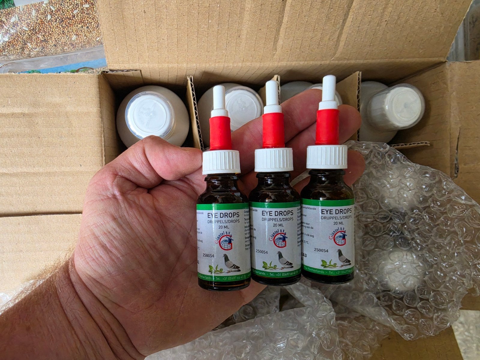 Eye Drops 20ml (desinfectie van ogen en neusgaten) - Giantel, Dieren en Toebehoren, Ophalen