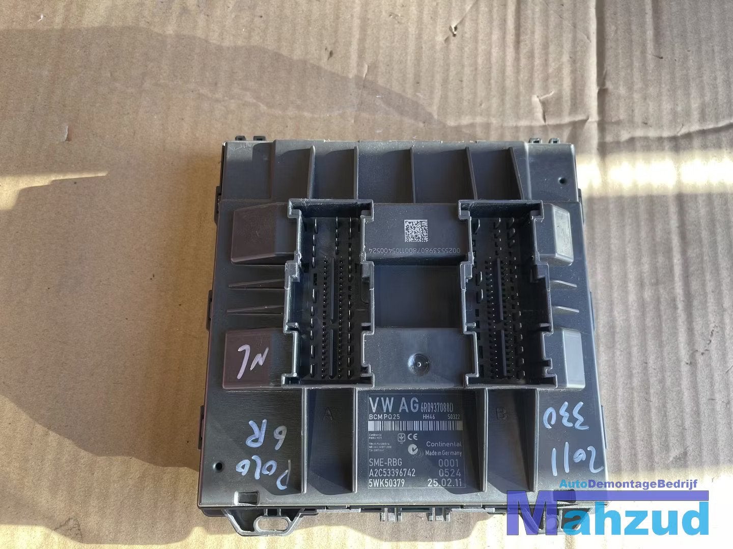 VW POLO 6R BCM body controle module boordnet 6R0937088D, Volkswagen, Volkswagen AG, Vw@volkswagen.de, Utilisé