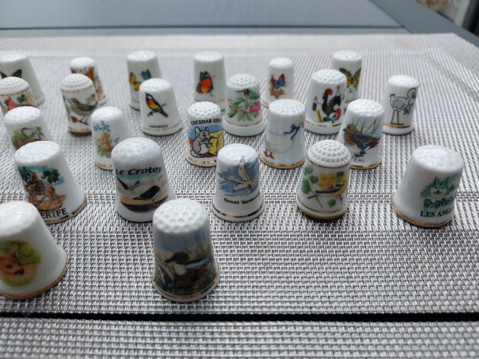 30 vingerhoedjes van dieren, Ophalen