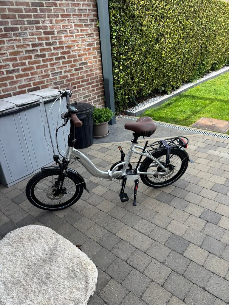Electrische minifiets Swiff 7speed 15A 540WH, Ophalen, Zo goed als nieuw