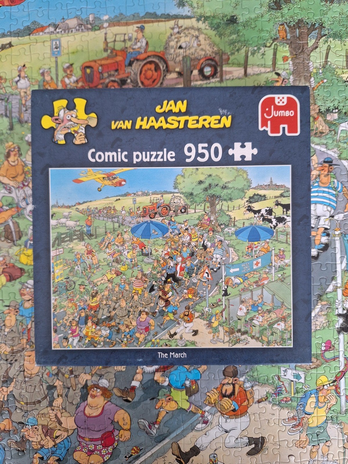 puzzle Jan Van Haasteren La Marche, Enlèvement