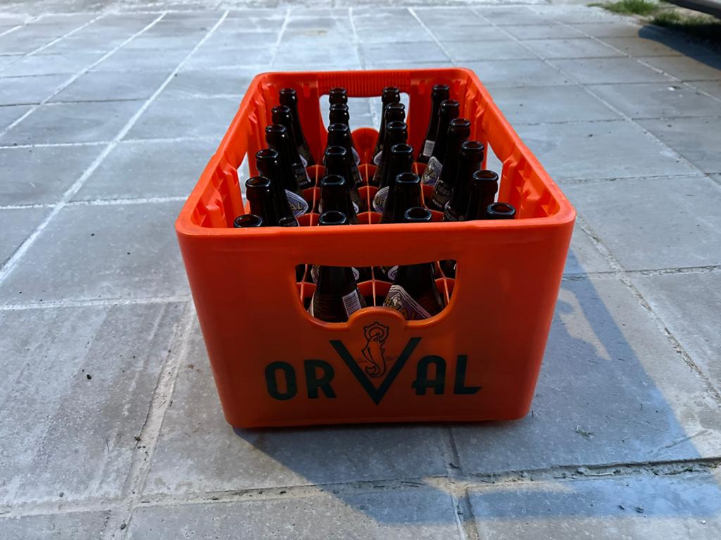 Bac de bière, Enlèvement, Comme neuf