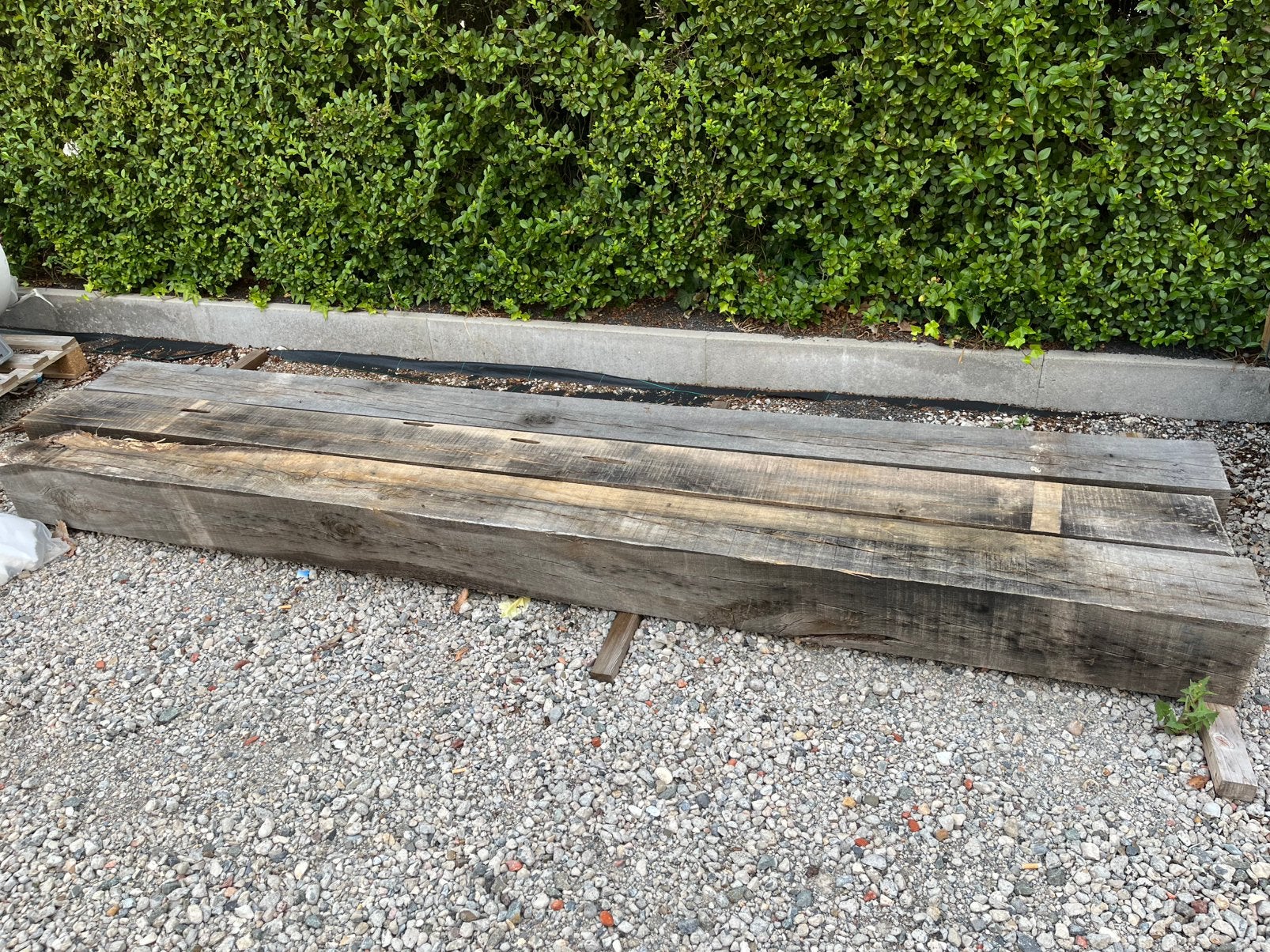 Massief eiken 20/20 op 300cm, Ophalen, Zo goed als nieuw